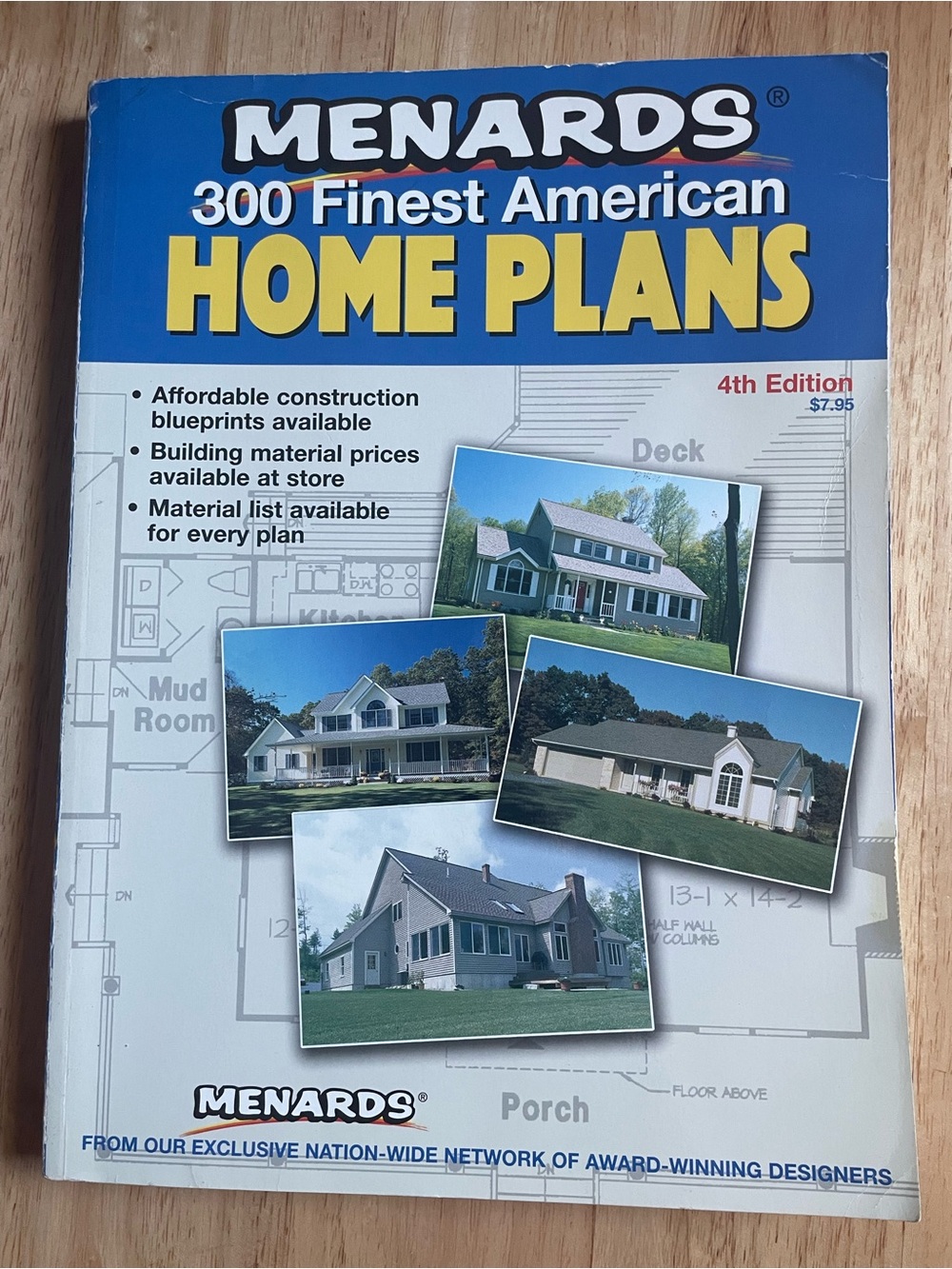 Menards 300 Finest American Home Plans Book